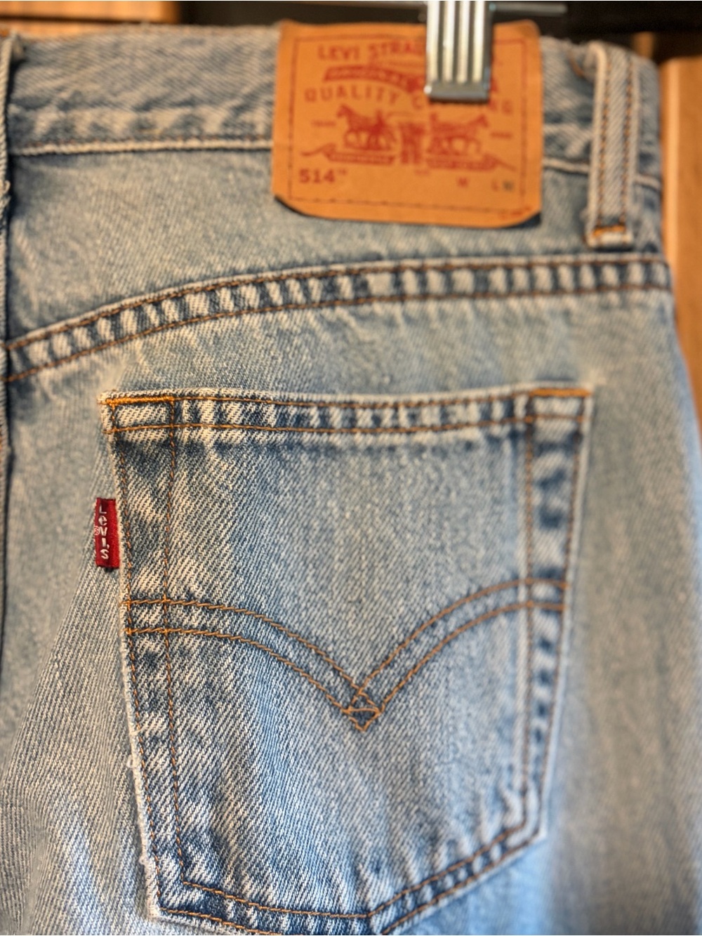 Levi’s 514 Flare Jeans Size 5 Vintage Y2K Embroidered Floral Denim See Details - Picture 9 of 15